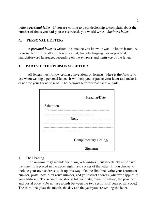 how to write a letter conventions in writing a business letter